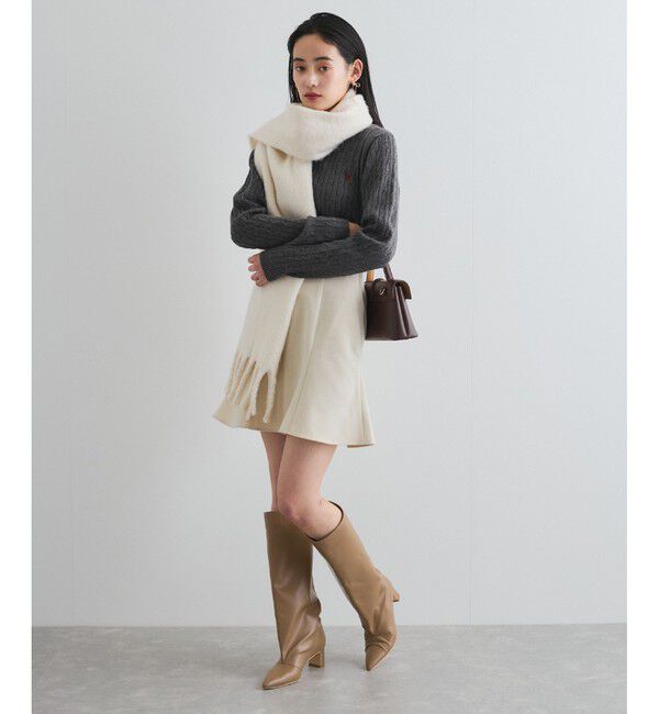 VIS「【洗える】ハイウエストミニスカート【インナーパンツ付き】」|スカート|