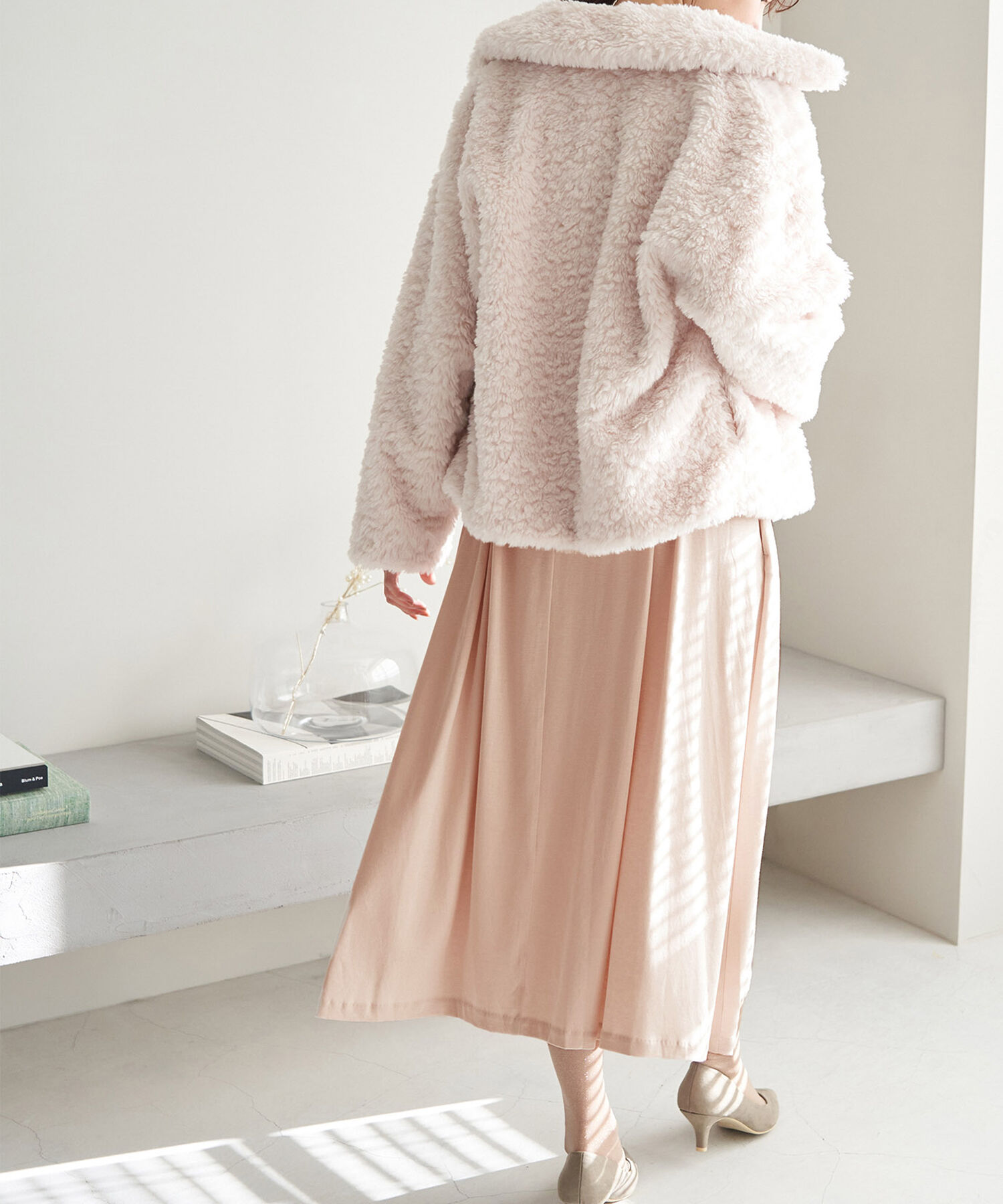 Rope&rsquo;Picnic「【一部店舗限定】【Mon E&rsquo;toile/モンエトワール】スムースコンビジャージタックDRESS」|ドレス|