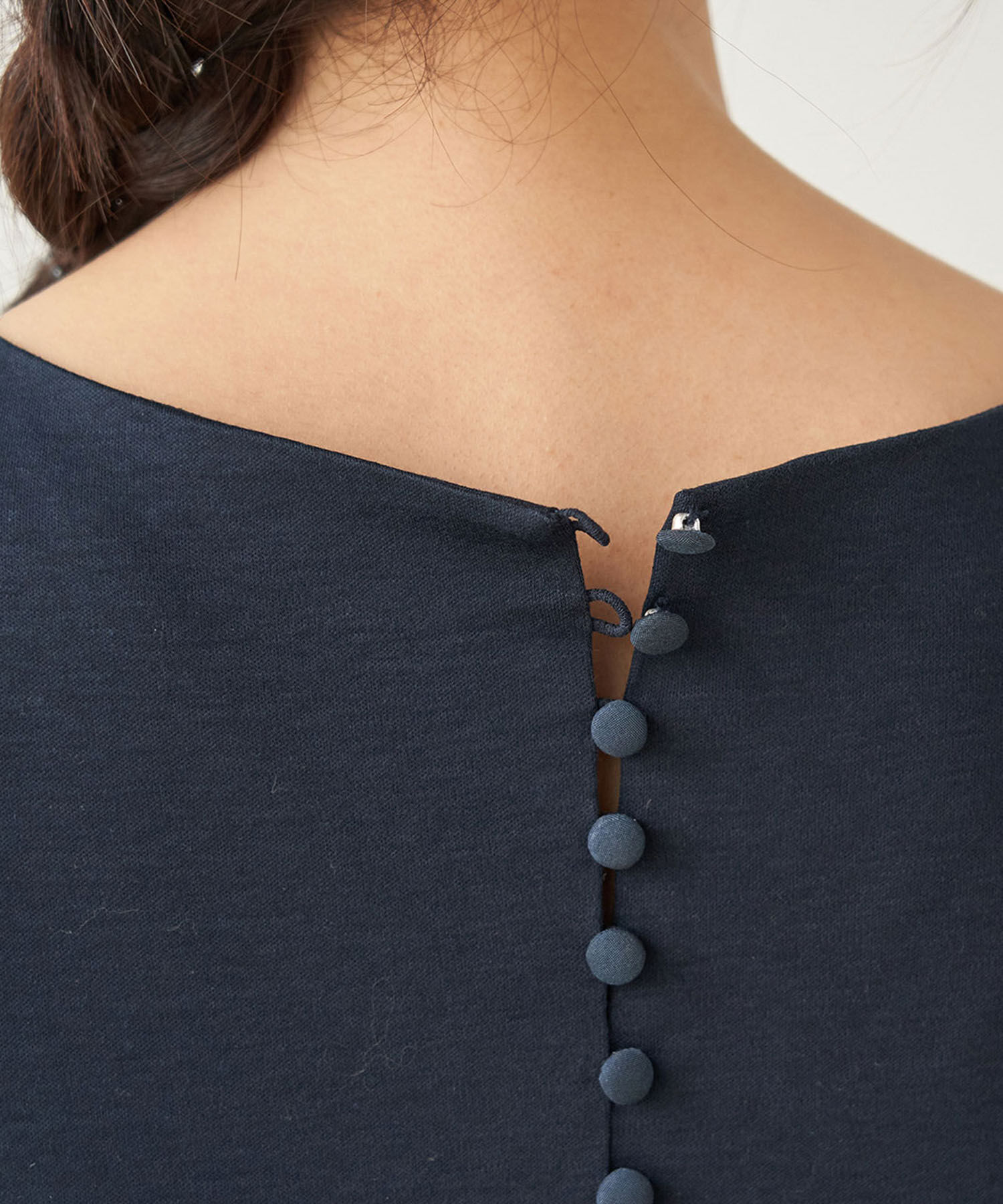 Rope&rsquo;Picnic「【一部店舗限定】【Mon E&rsquo;toile/モンエトワール】スムースコンビジャージタックDRESS」|ドレス|