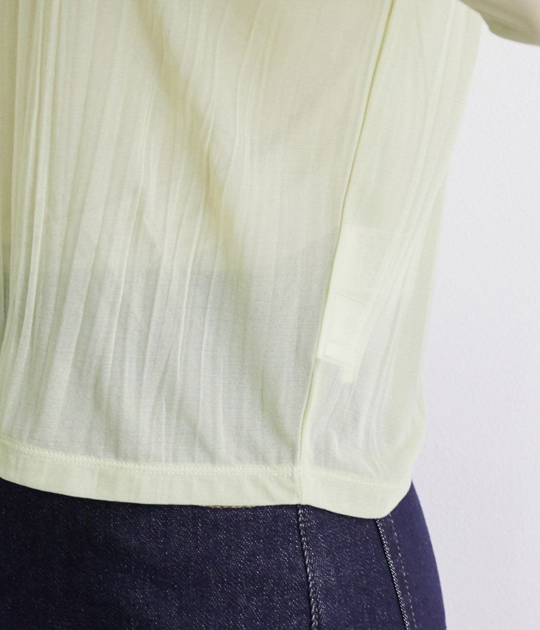 Rope&rsquo;Picnic「シアーワッシャーカットプルオーバー」|Tシャツ・カットソー|