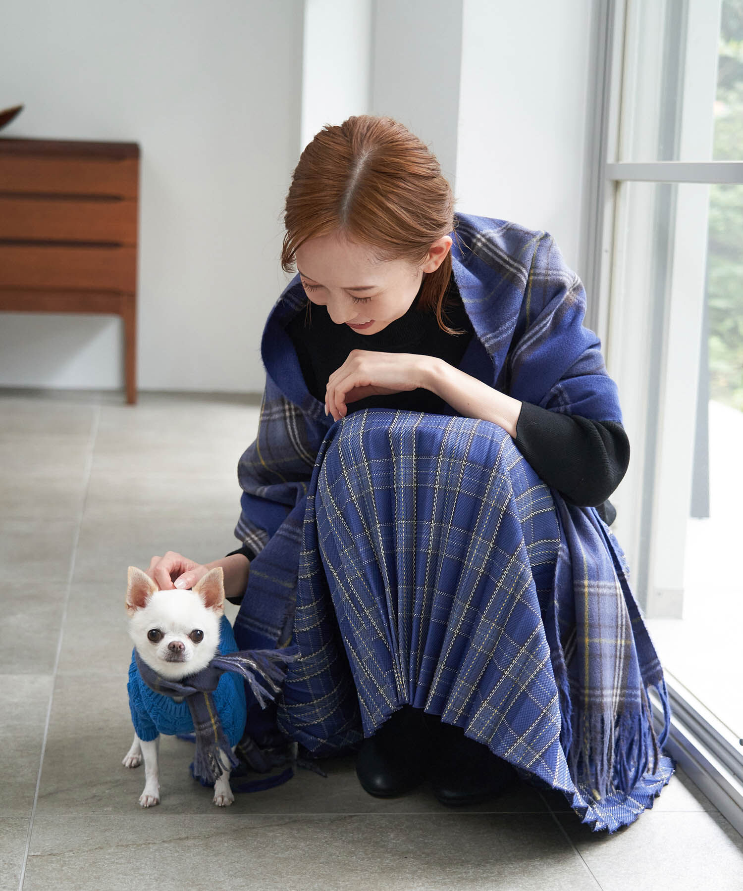 Rope&rsquo;Picnic「午後の紅茶&times;ROPE' PICNIC/チェックプリーツスカート/リンクコーデ」|スカート|