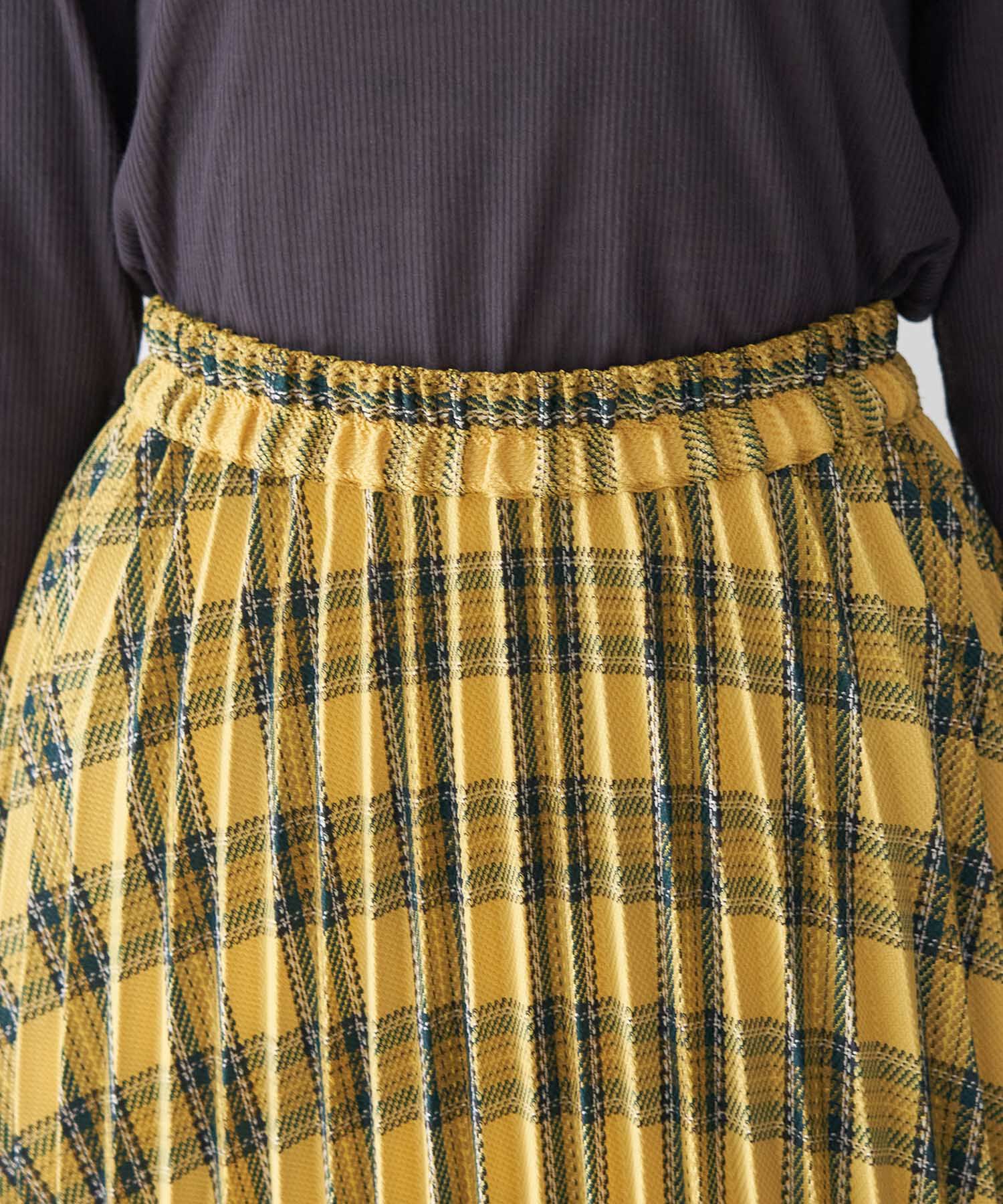 Rope&rsquo;Picnic「午後の紅茶&times;ROPE' PICNIC/チェックプリーツスカート/リンクコーデ」|スカート|