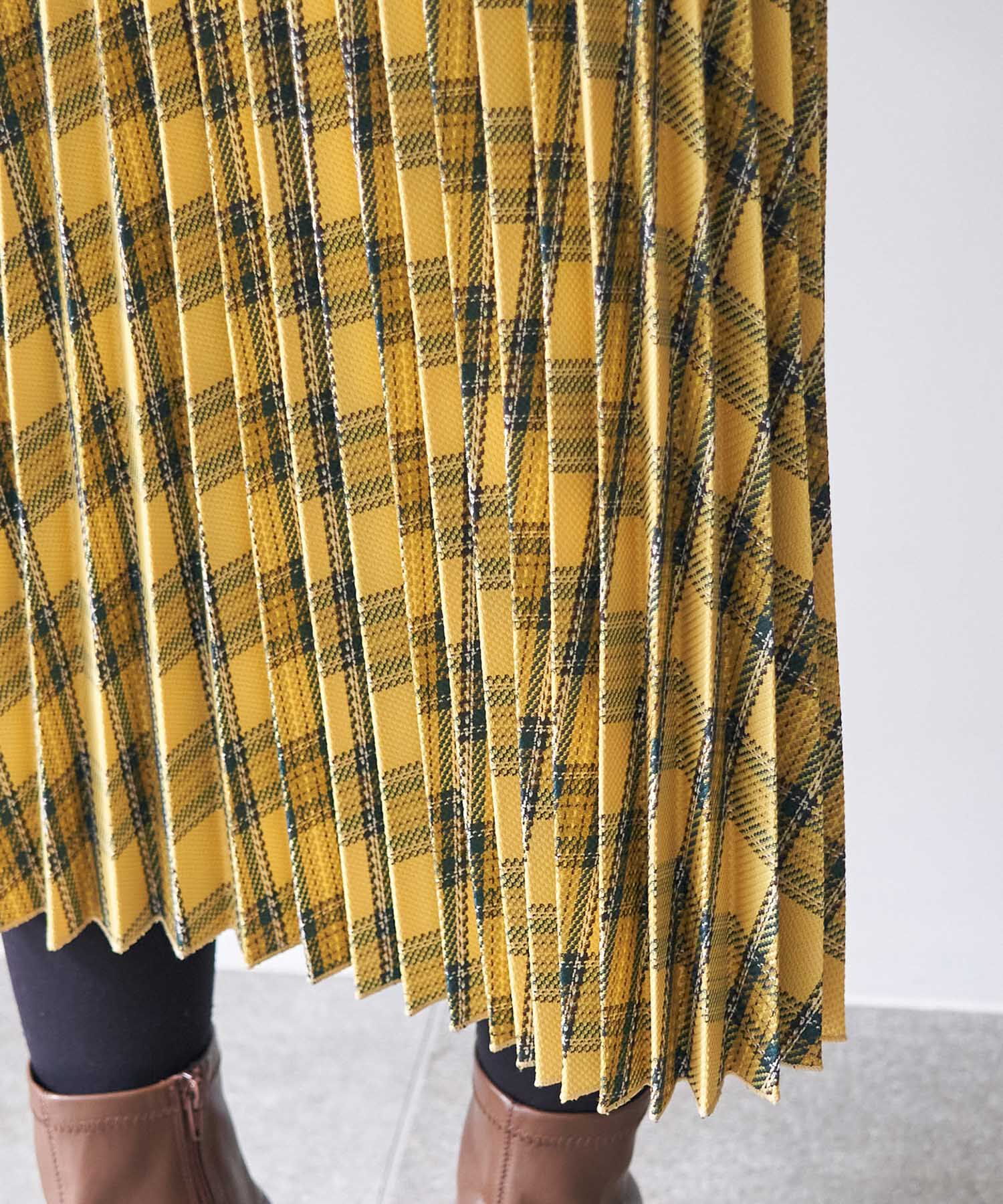 Rope&rsquo;Picnic「午後の紅茶&times;ROPE' PICNIC/チェックプリーツスカート/リンクコーデ」|スカート|