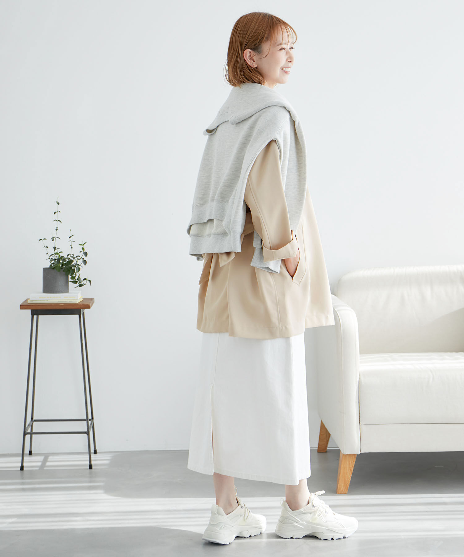 Rope&rsquo;Picnic「チェスターショートコート」|チェスターコート|