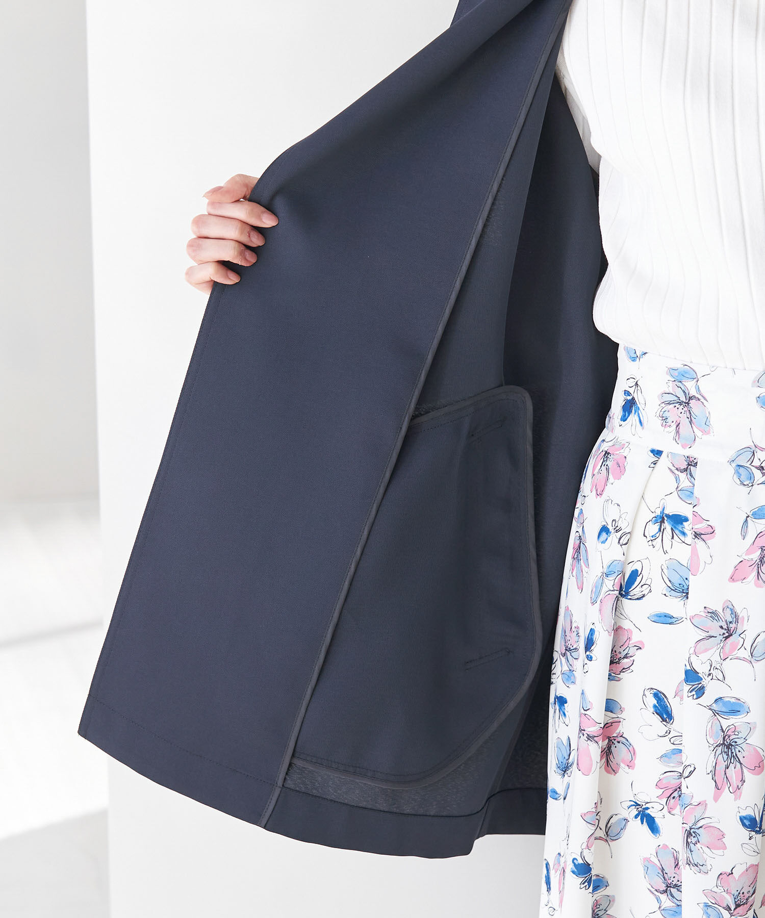 Rope&rsquo;Picnic「チェスターショートコート」|チェスターコート|