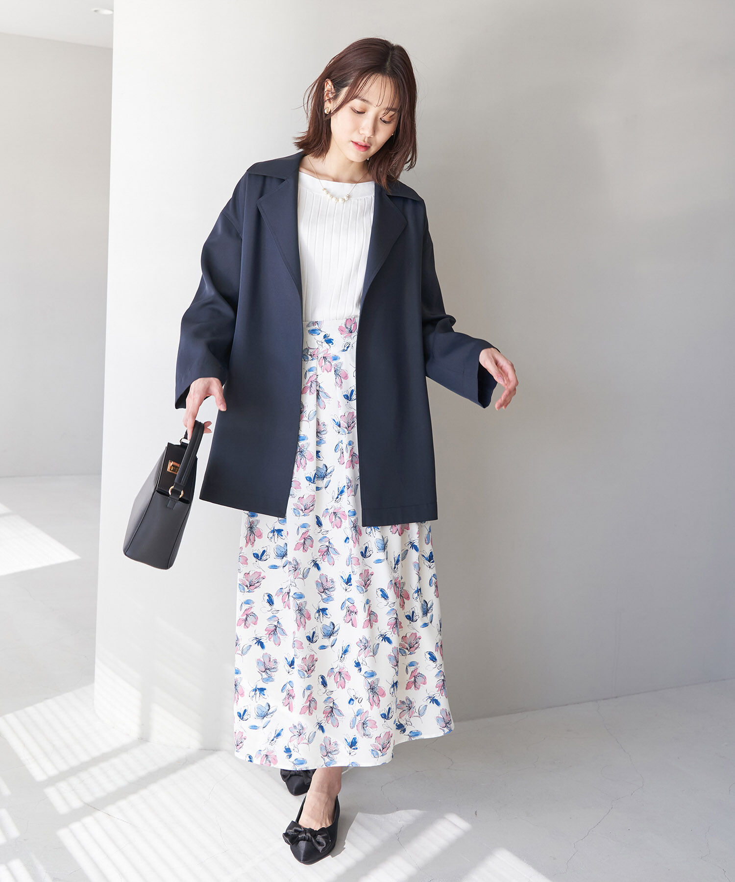 Rope&rsquo;Picnic「チェスターショートコート」|チェスターコート|