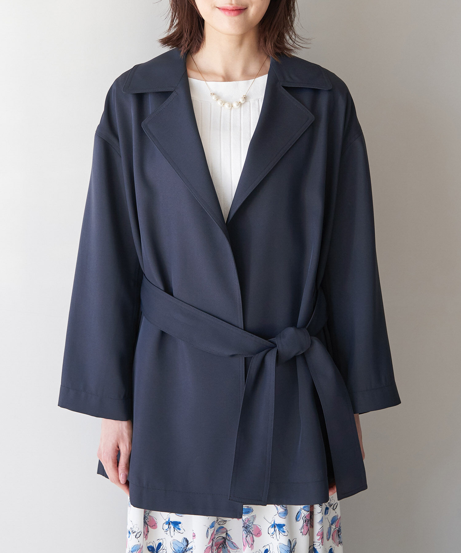 Rope&rsquo;Picnic「チェスターショートコート」|チェスターコート|