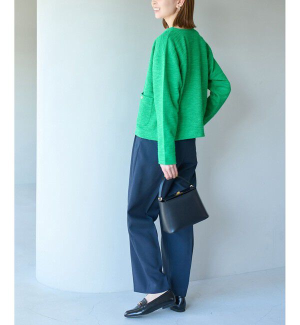 Rope&rsquo;Picnic「カットツイードメタル釦カーディガン」|カーディガン|