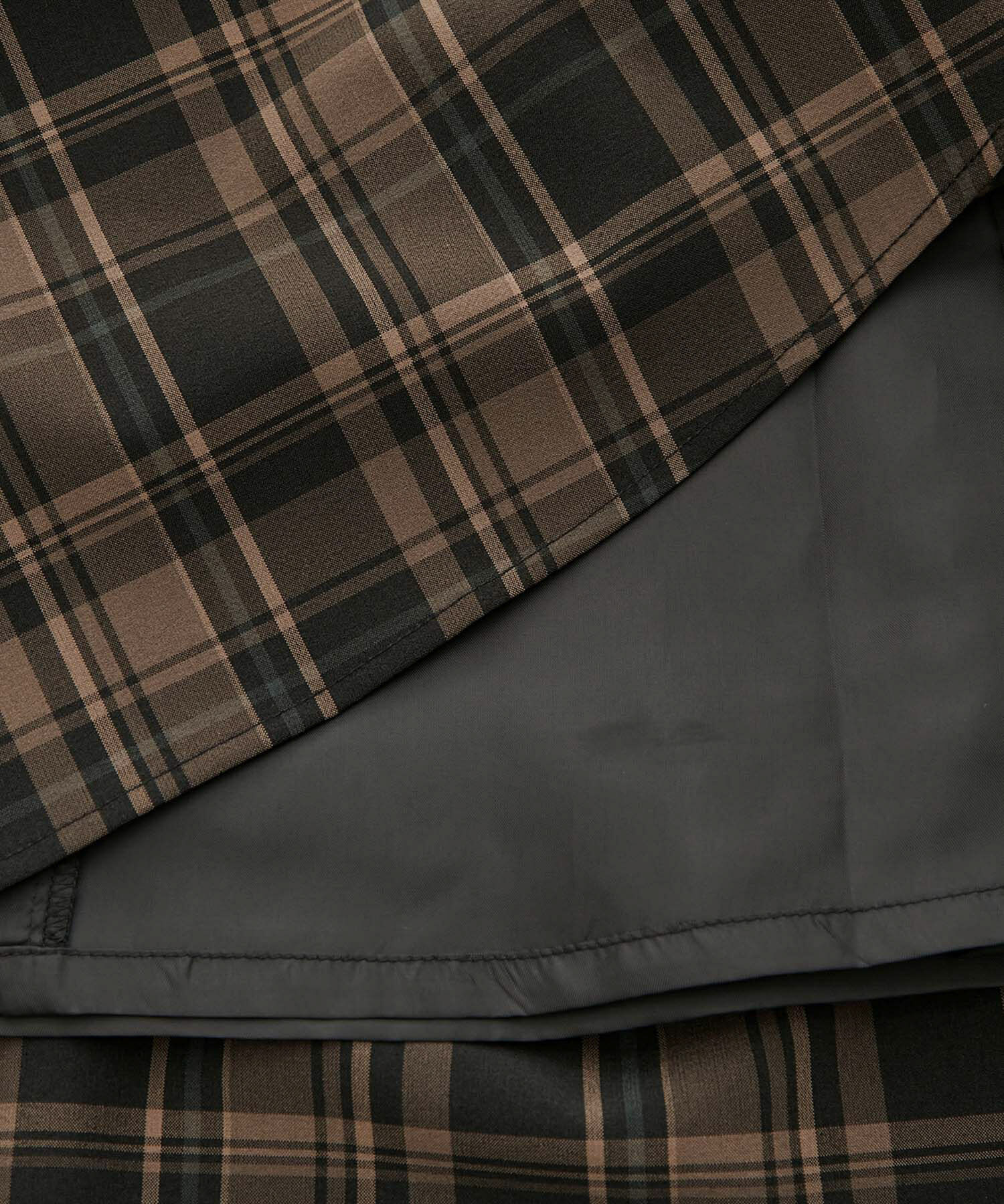 Rope&rsquo;Picnic「チェックセミマーメイドスカート」|スカート|