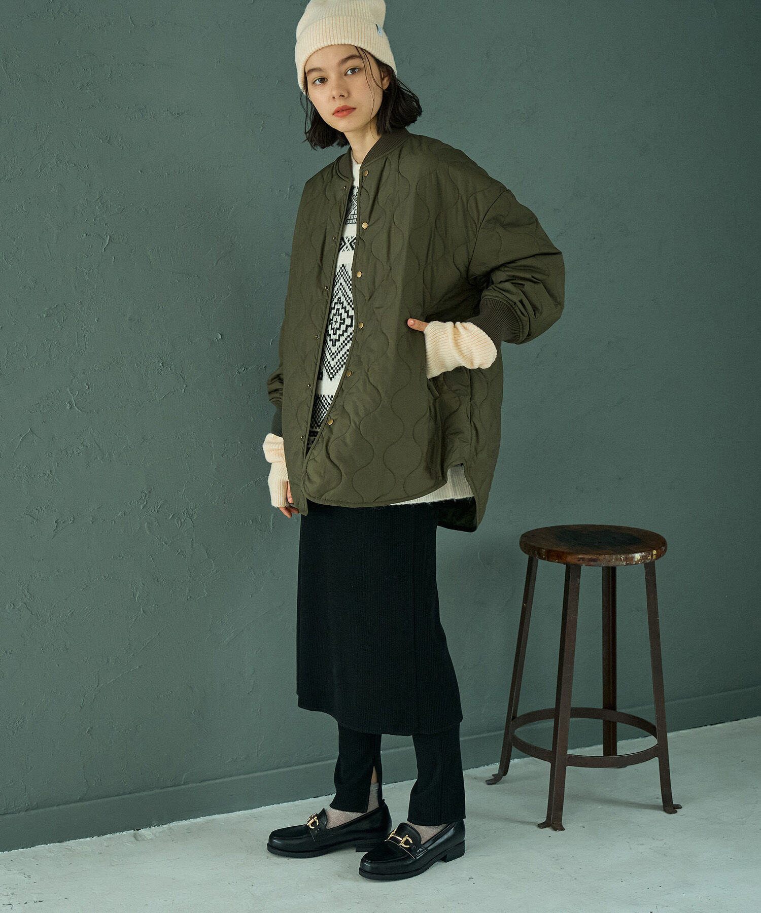 ROPE' PICNIC R「リブスカート付きカットパンツ」|その他|