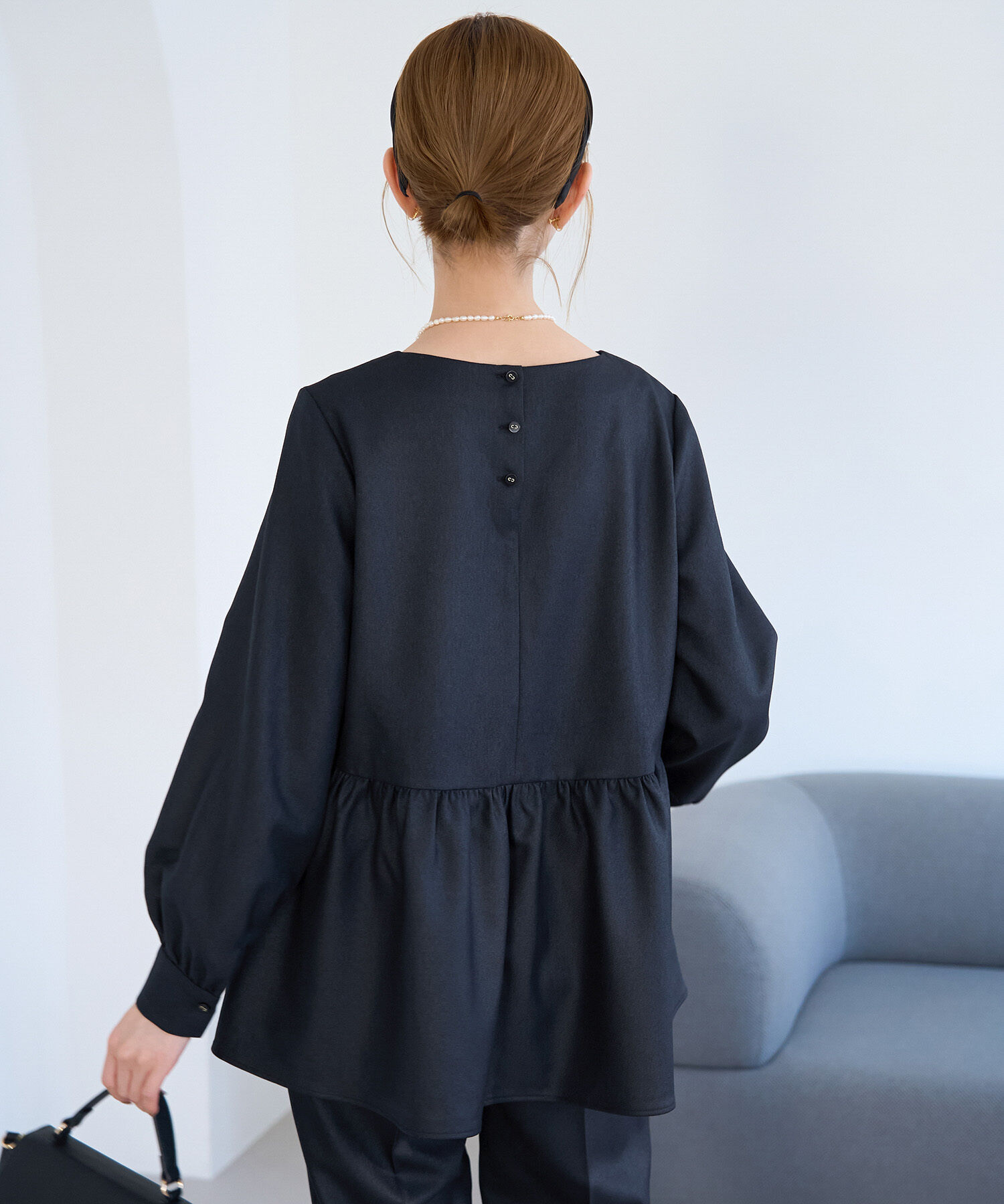 Rope&rsquo;Picnic「ペプラムブラウス/セットアップ対応」|シャツ・ブラウス|