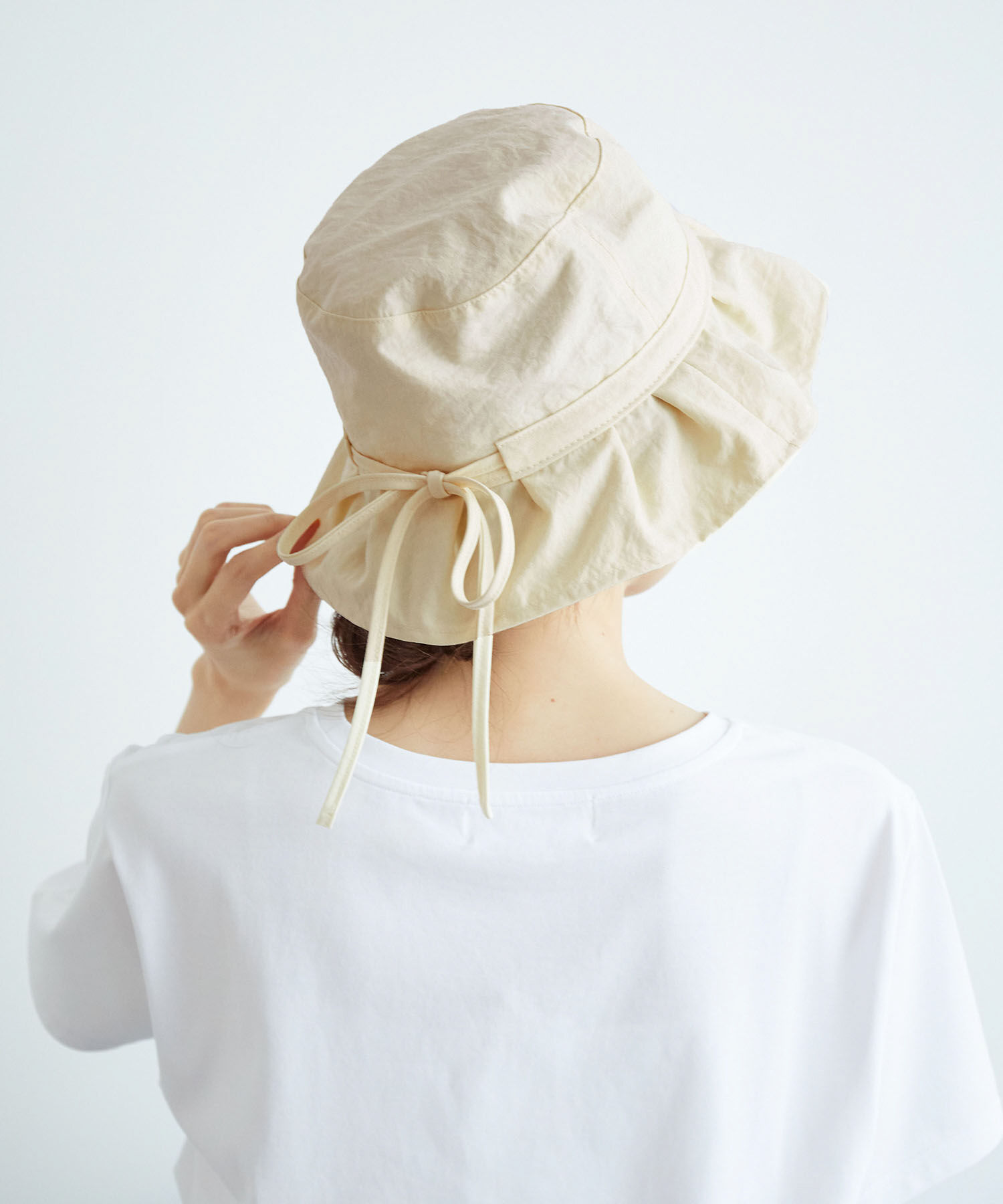 ROPE PICNIC PASSAGE「Onibegie(オニベジ)オックスフリルリボンハット」|ハット|キナリ(16)