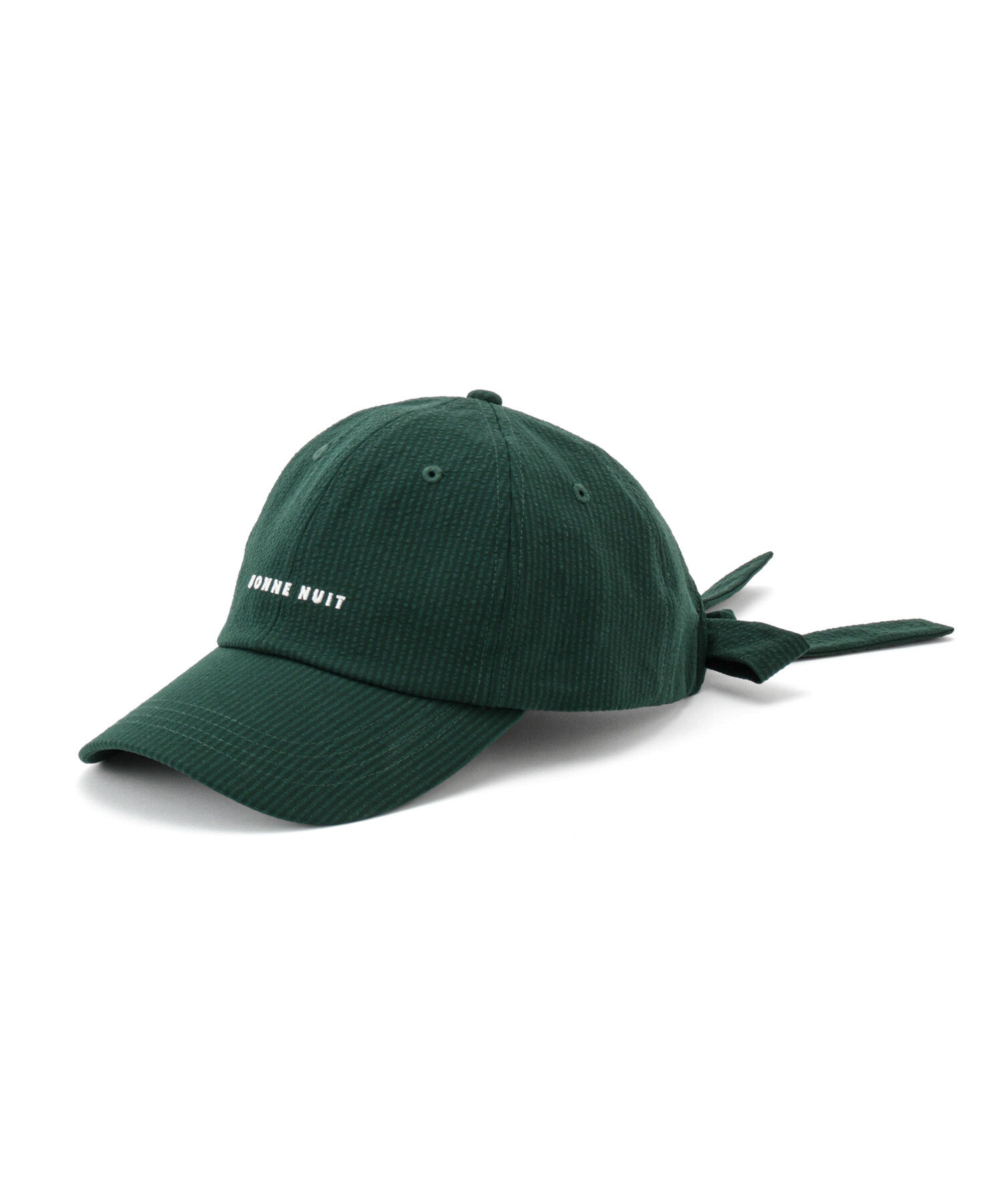 ROPE PICNIC PASSAGE「シアサッカーバックリボンキャップ」|キャップ・キャスケット|