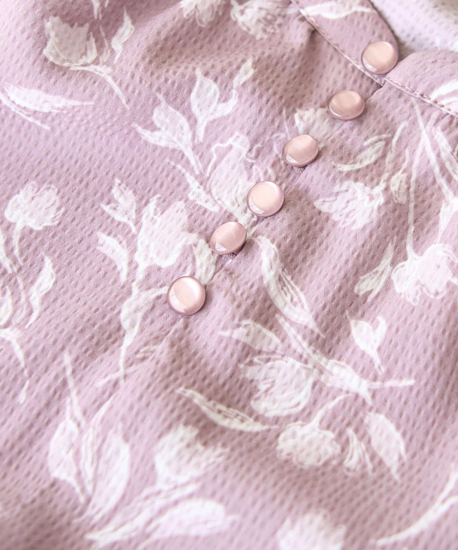 Rope&rsquo;Picnic「花柄ラッフルブラウス/リンクコーデ」|シャツ・ブラウス|