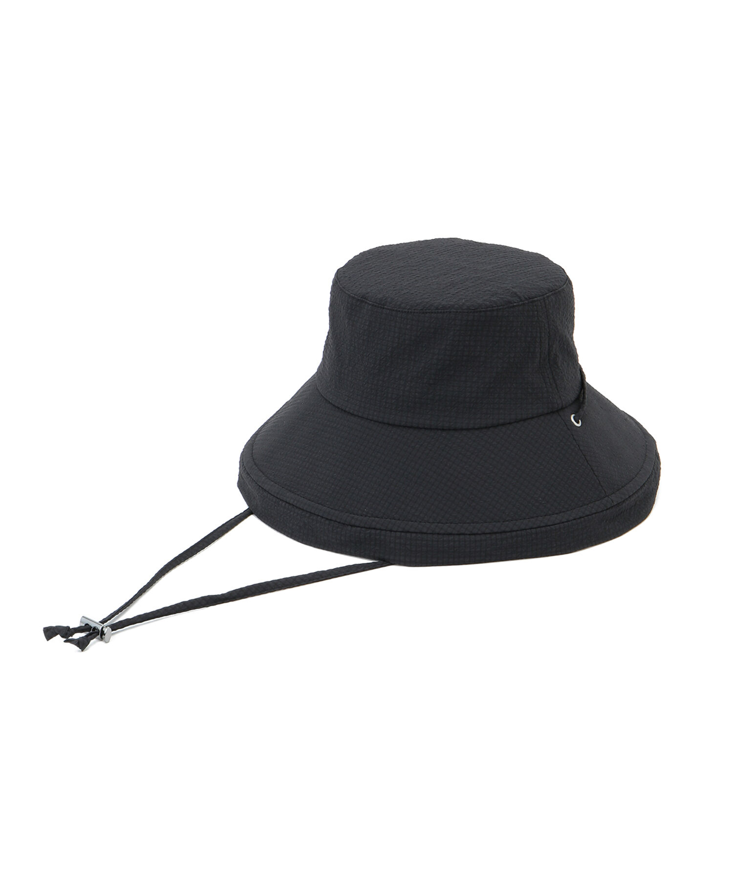 ROPE PICNIC PASSAGE「はっ水・遮光/チェックシアサッカーサファリハット」|ハット|