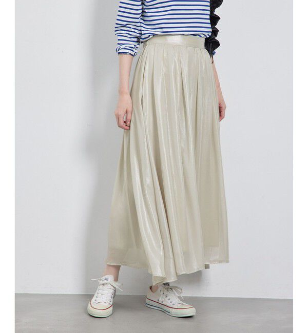 Rope&rsquo;Picnic「箔プリントスカート」|スカート|