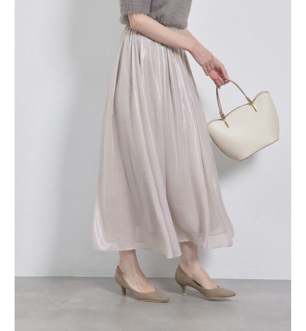 Rope&rsquo;Picnic「箔プリントスカート」|スカート|