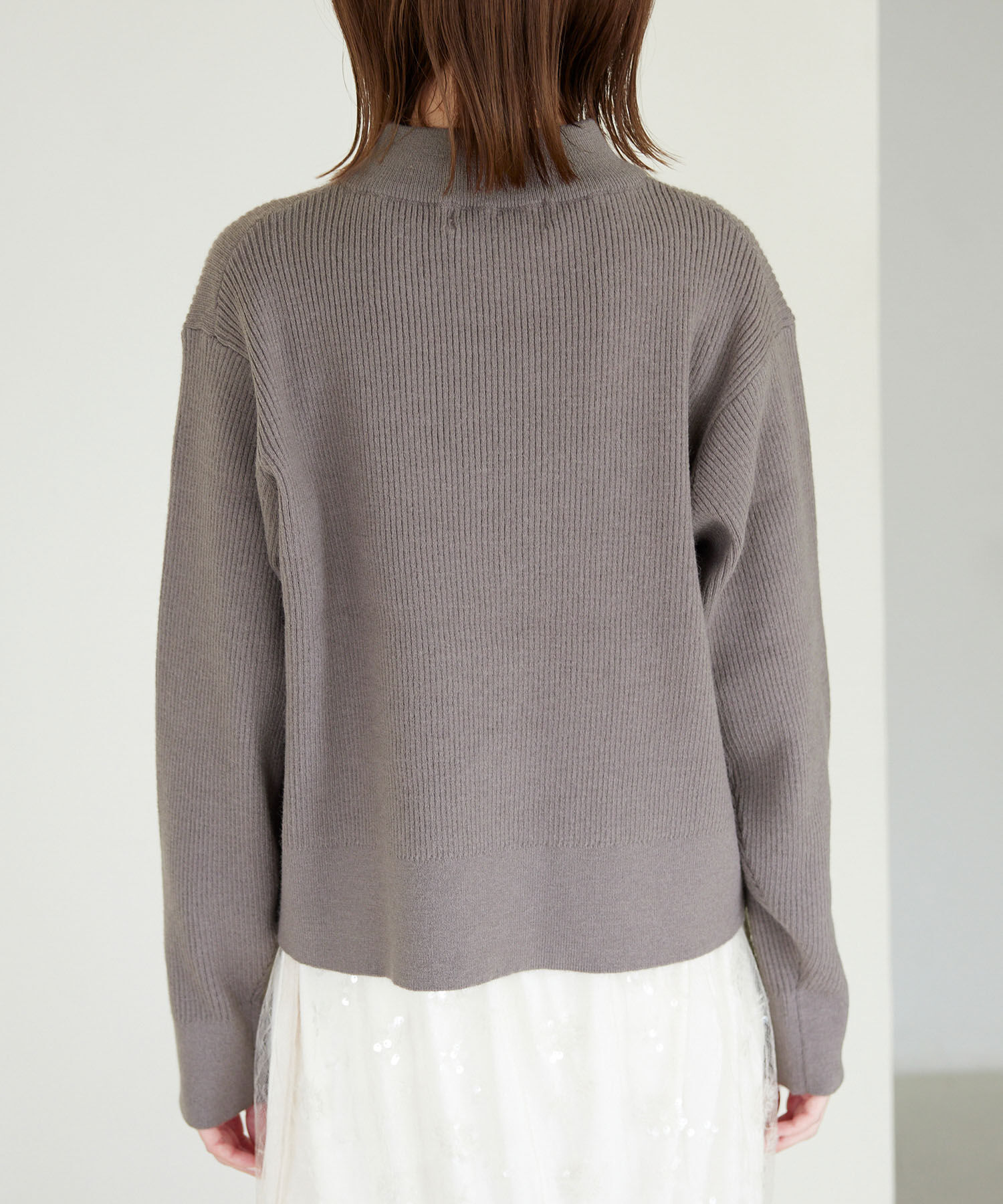 Rope&rsquo;Picnic「ハーフジップニットプルオーバー」|ニット・セーター|