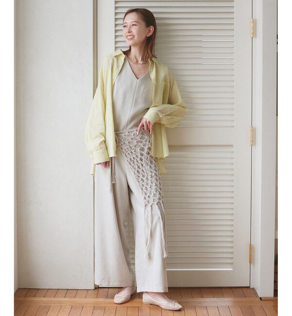 Rope&rsquo;Picnic「【吸水速乾・防シワ】エフォートレスリラックスオールインワン」|オールインワン|