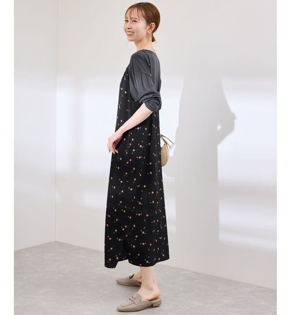 Rope&rsquo;Picnic「プチローズアソートキャミワンピース」|ワンピース|