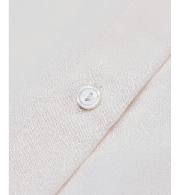 Rope&rsquo;Picnic「着丈が選べるバンドカラー無地シアーシャツ」|シャツ・ブラウス|