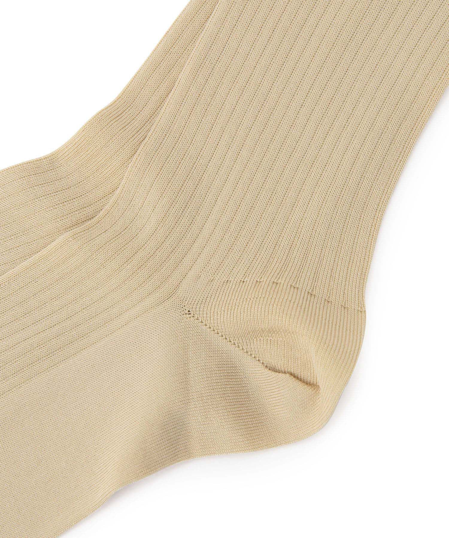 ADAM ET ROPE'「リブニーハイソックス」|ソックス|