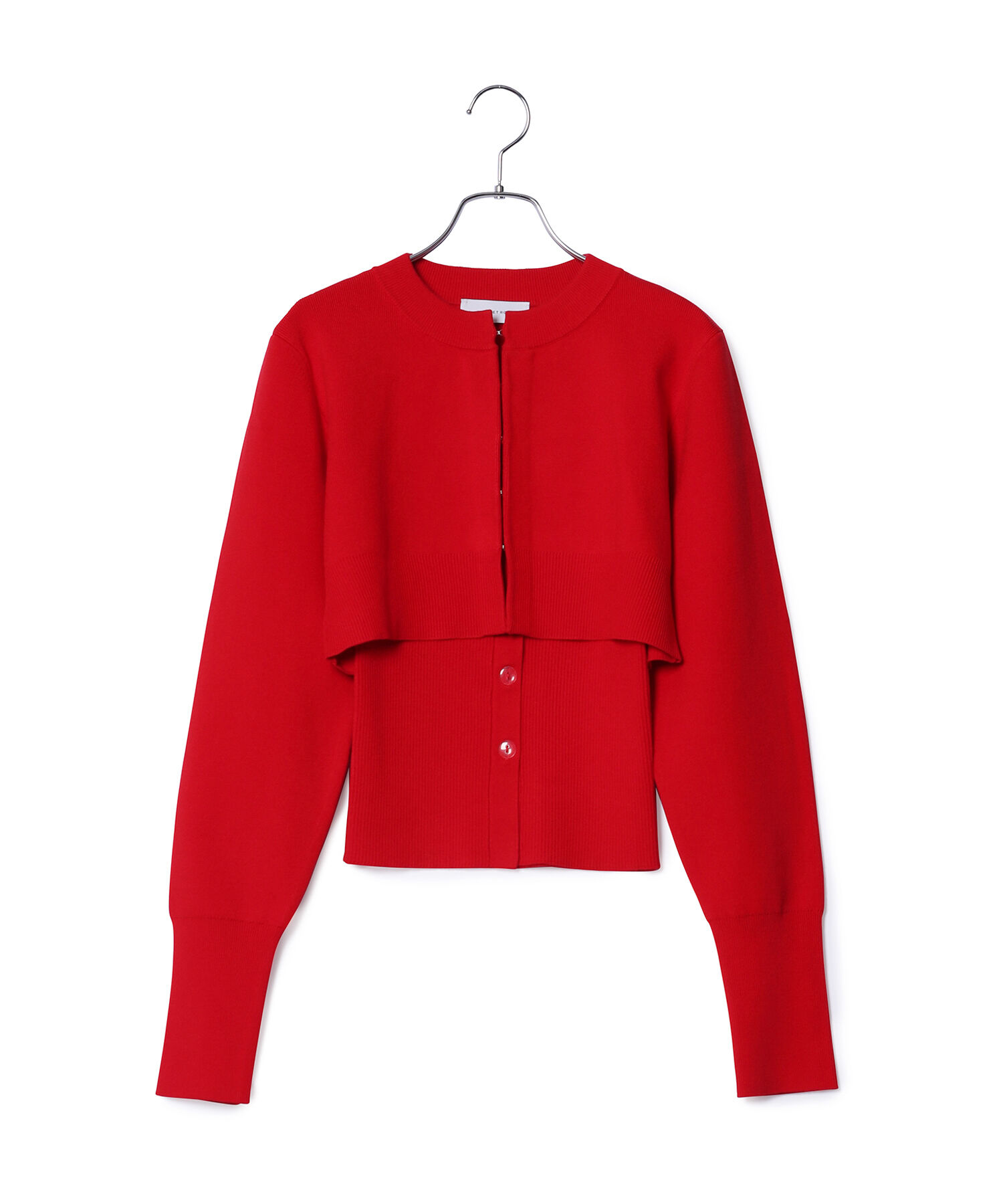 ADAM ET ROPE'「〈SETアイテム〉キャミソールセットクロップドカーディガン」|カーディガン|