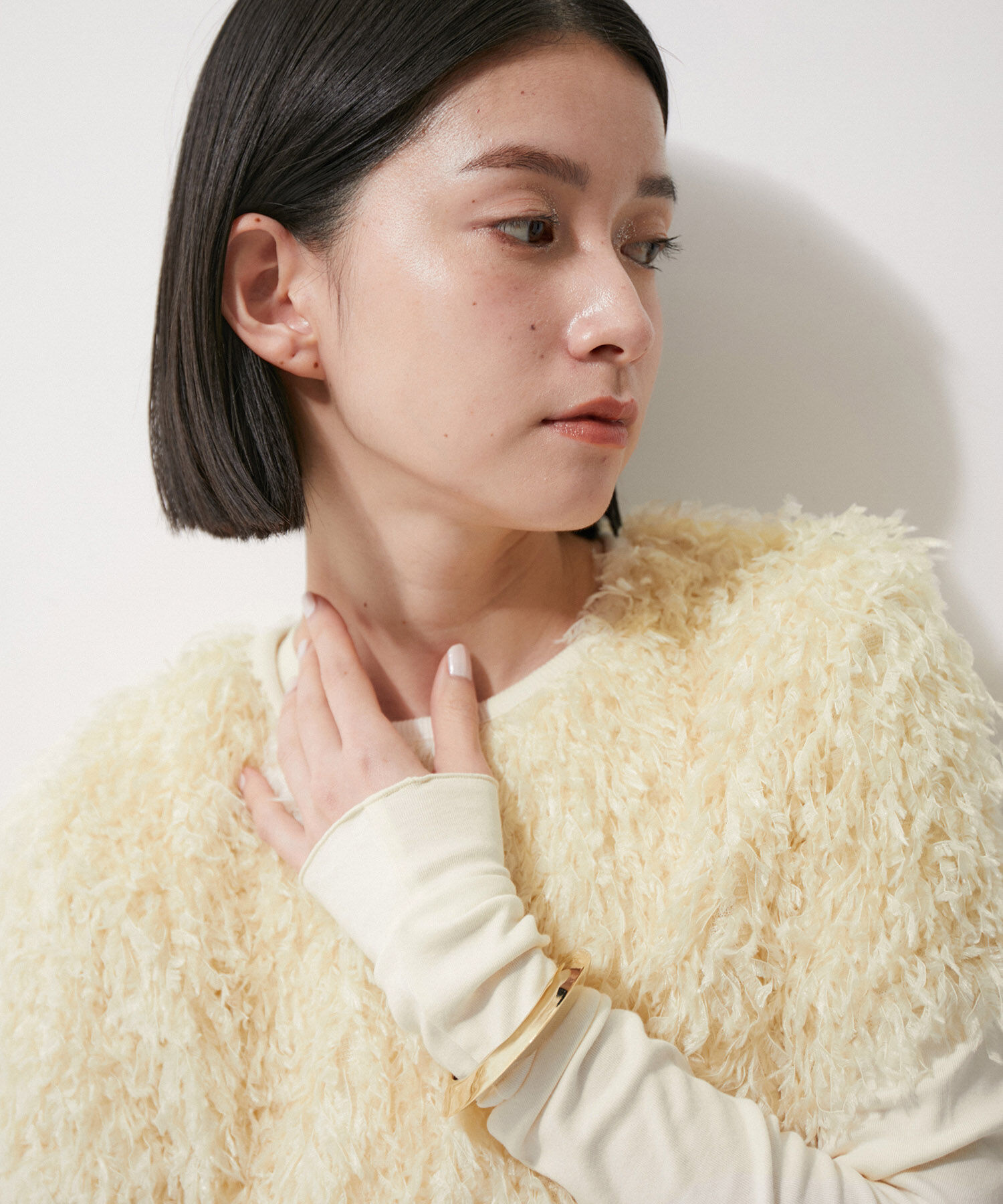 ADAM ET ROPE'「【再入荷】フェザープルオーバー」|Tシャツ・カットソー|