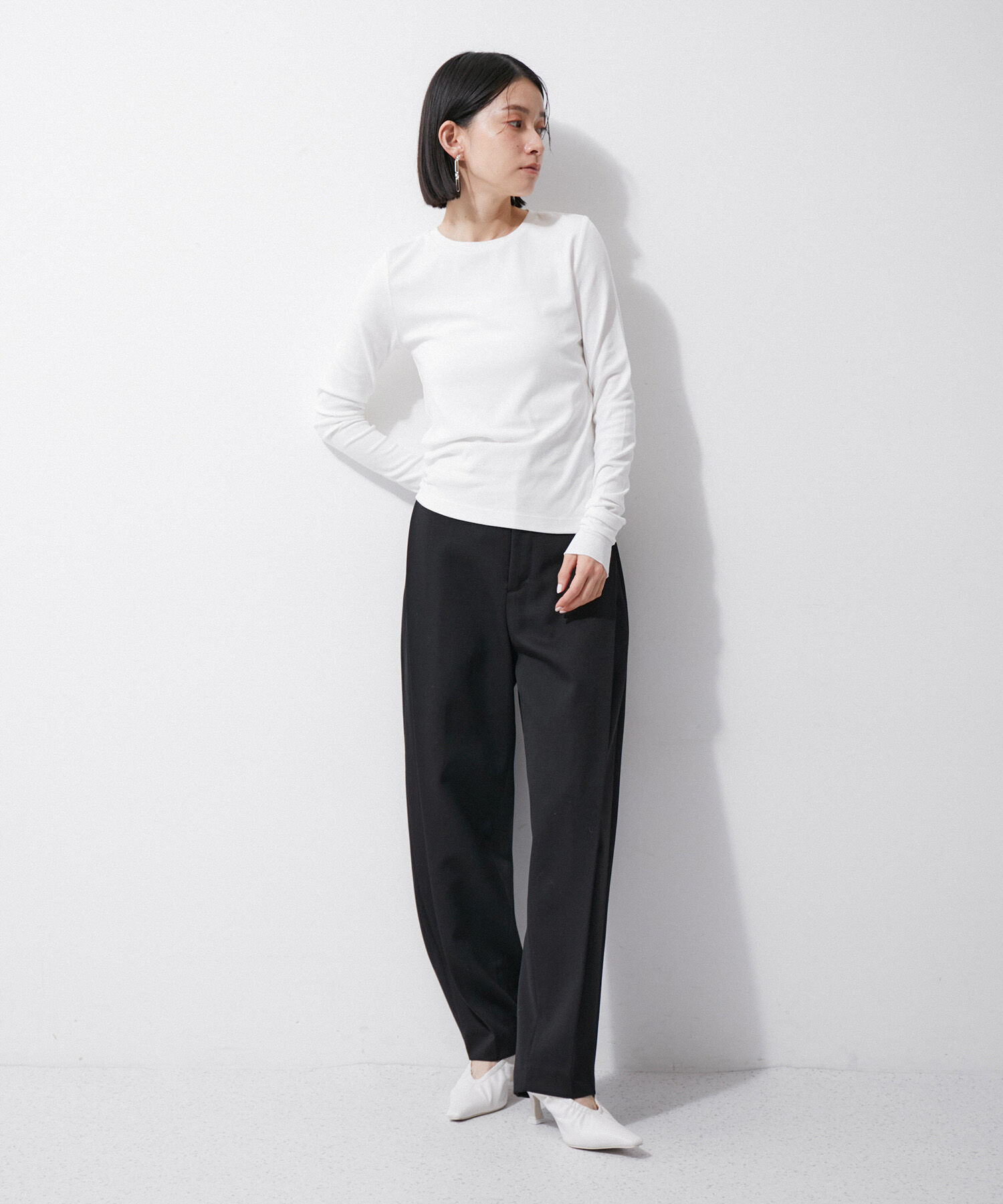 ADAM ET ROPE'「【再入荷】フェザープルオーバー」|Tシャツ・カットソー|