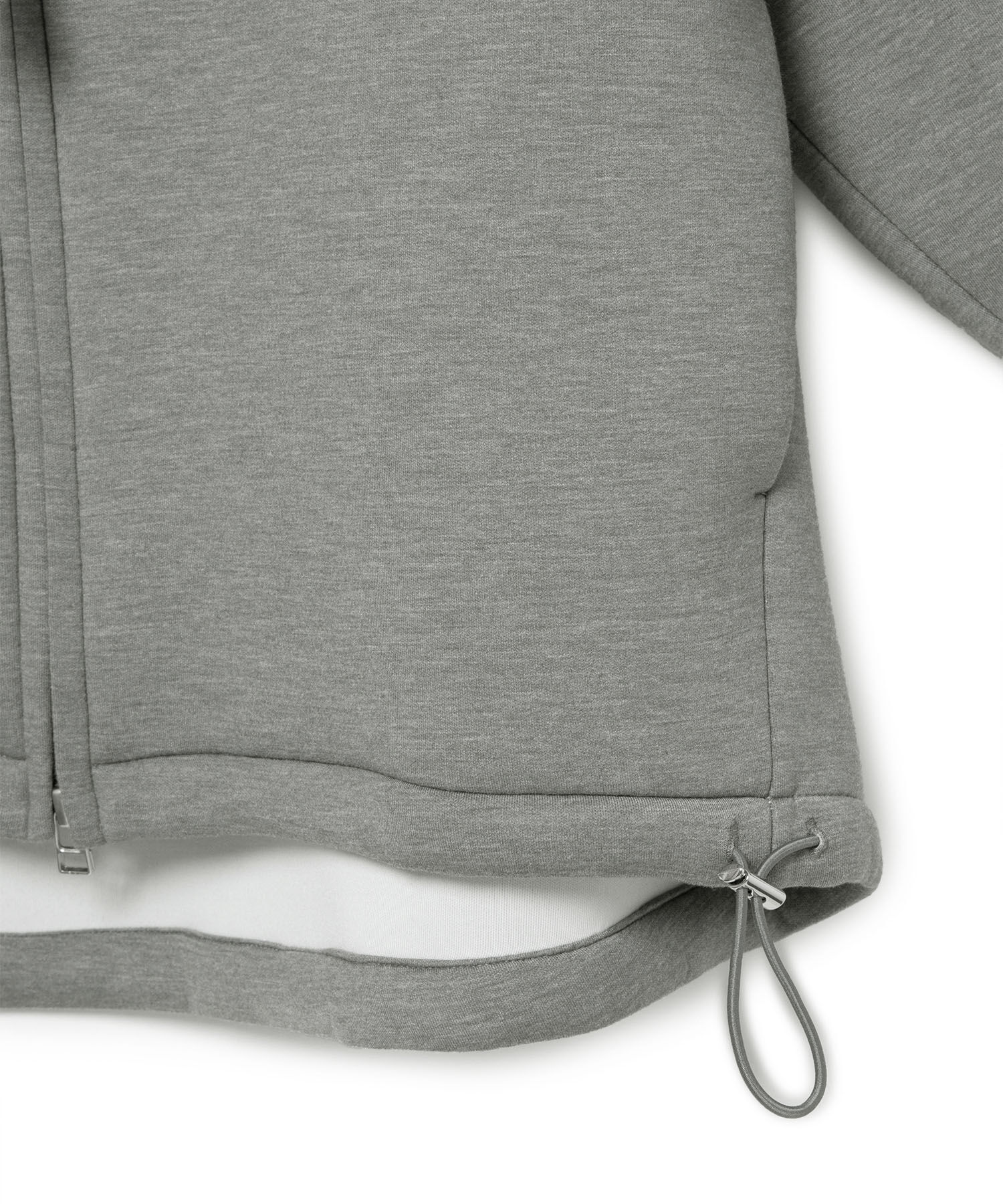 ADAM ET ROPE'「【サステナブル】フーディージップブルゾン」|ブルゾン・スタジャン|