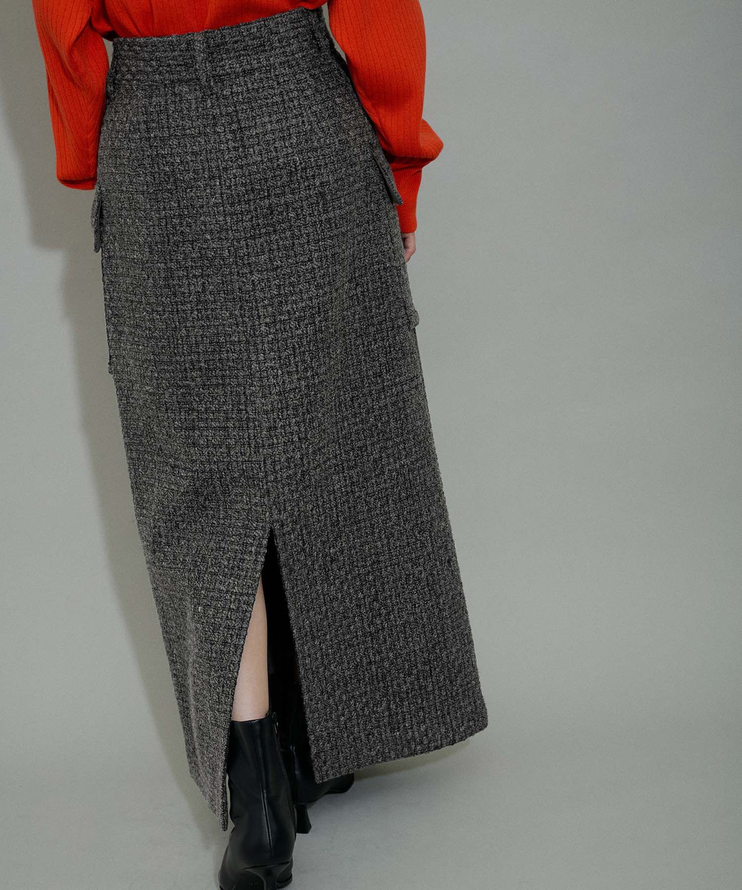 ADAM ET ROPE'「【WEB限定】フロントジップタイトスカート」|スカート|