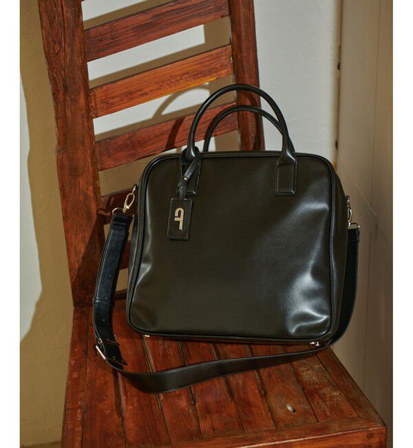 ADAM ET ROPE'「ボストンビックバッグ」|ボストンバッグ|ブラック(01)