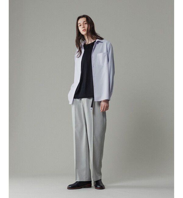 ADAM ET ROPE'「【NIKKE】レギュラーカラー シャツ / ウォッシャブル」|シャツ・ブラウス|