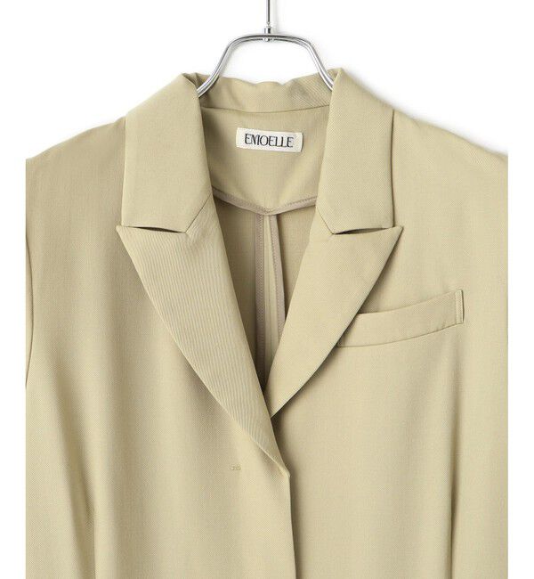 ADAM ET ROPE'「【EMOELLE】テーラードオールインワン」|オールインワン|