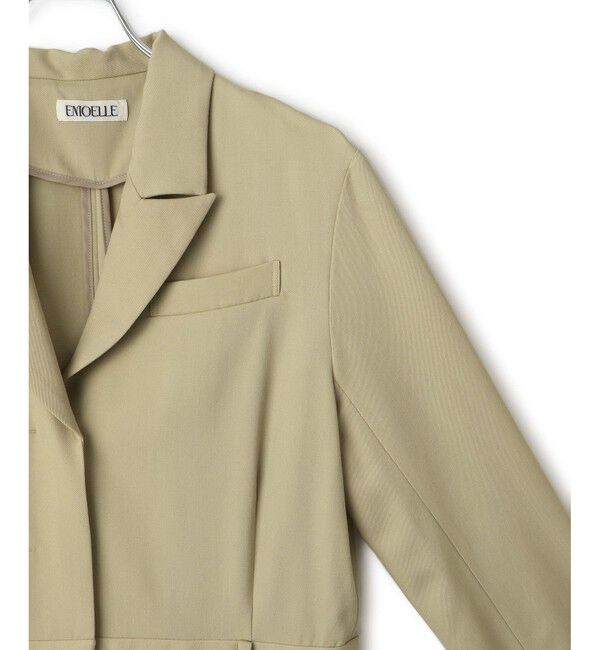 ADAM ET ROPE'「【EMOELLE】テーラードオールインワン」|オールインワン|