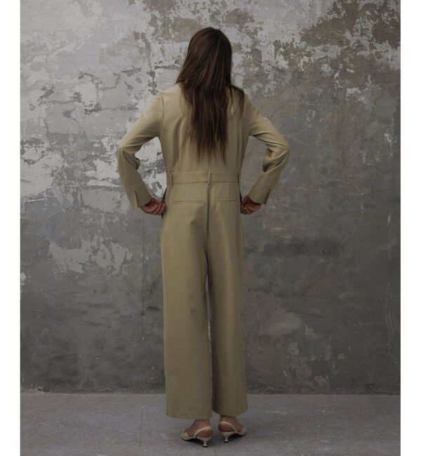 ADAM ET ROPE'「【EMOELLE】テーラードオールインワン」|オールインワン|