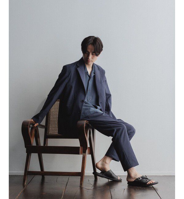 ADAM ET ROPE'「接触冷感【RIRANCHA】セットアップ / テーラードジャケット & スラックス」|スーツ|