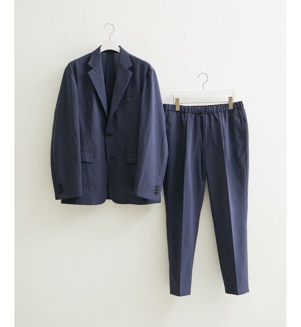 ADAM ET ROPE'「接触冷感【RIRANCHA】セットアップ / テーラードジャケット & スラックス」|スーツ|