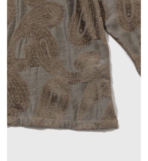 ADAM ET ROPE'「【CMMN SWDN/コモン スウェーデン】Paisley SHIRTS」|シャツ・ブラウス|