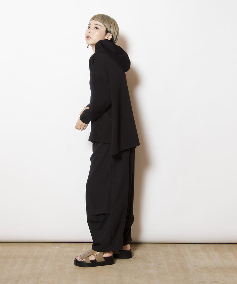  「イレギュラーヘムフードプルオーバー」|パーカー|