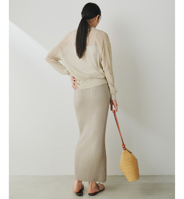  「シアーリネンカーディガン」|ニット・セーター|