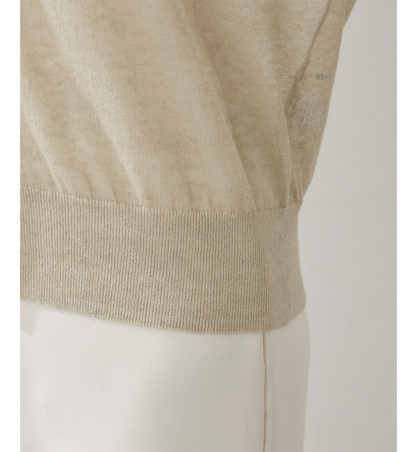  「シアーリネンカーディガン」|ニット・セーター|