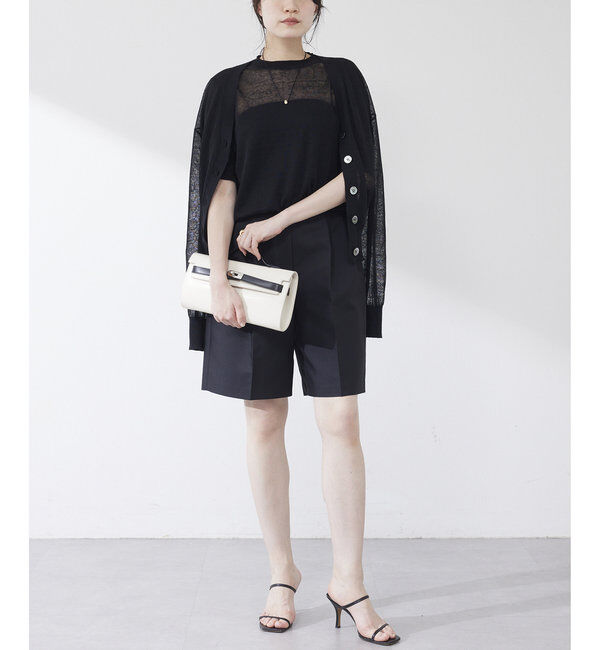  「シアーリネンカーディガン」|ニット・セーター|