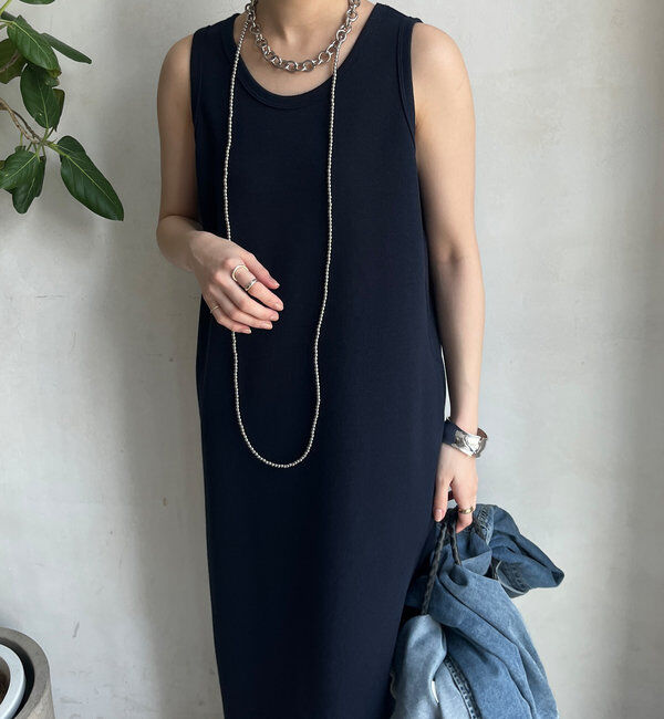  「【全骨格細見え】ブークレーダンボールタンクワンピース」|ワンピース|