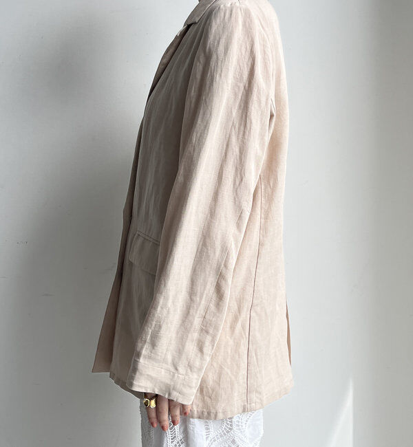  「リヨセルリネンジャケット」|テーラードジャケット|
