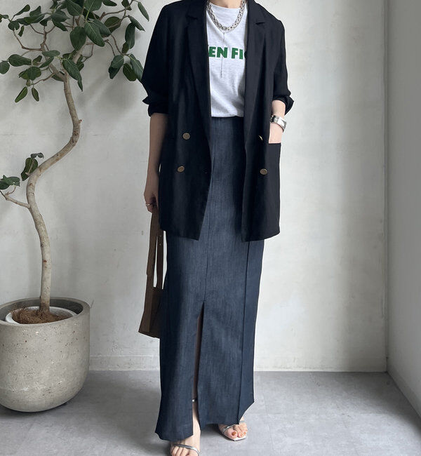  「リヨセルリネンジャケット」|テーラードジャケット|