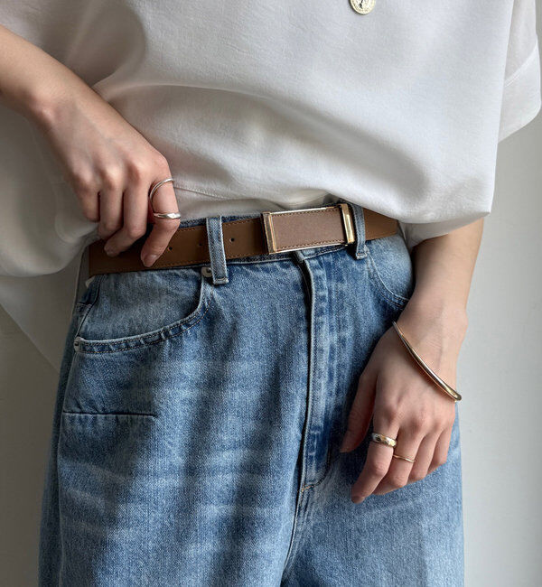  「スマートギボシベルト」|ベルト|ベージュ