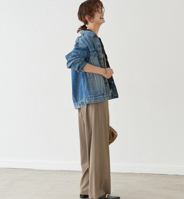  「【リバイバル/新色追加/羽織るだけでサマになる】デニムジャケット」|デニムジャケット|