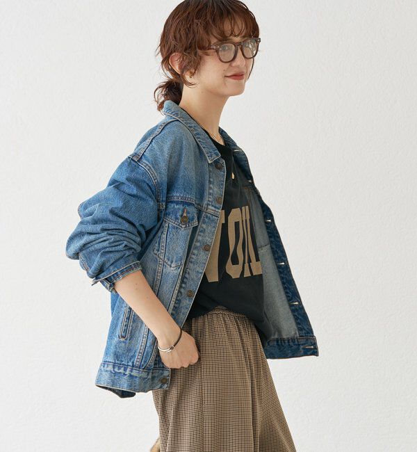  「【リバイバル/新色追加/羽織るだけでサマになる】デニムジャケット」|デニムジャケット|