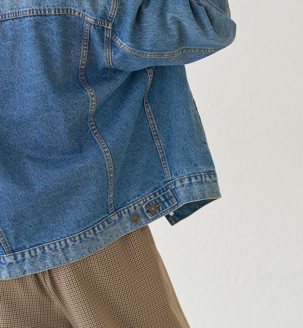  「【リバイバル/新色追加/羽織るだけでサマになる】デニムジャケット」|デニムジャケット|